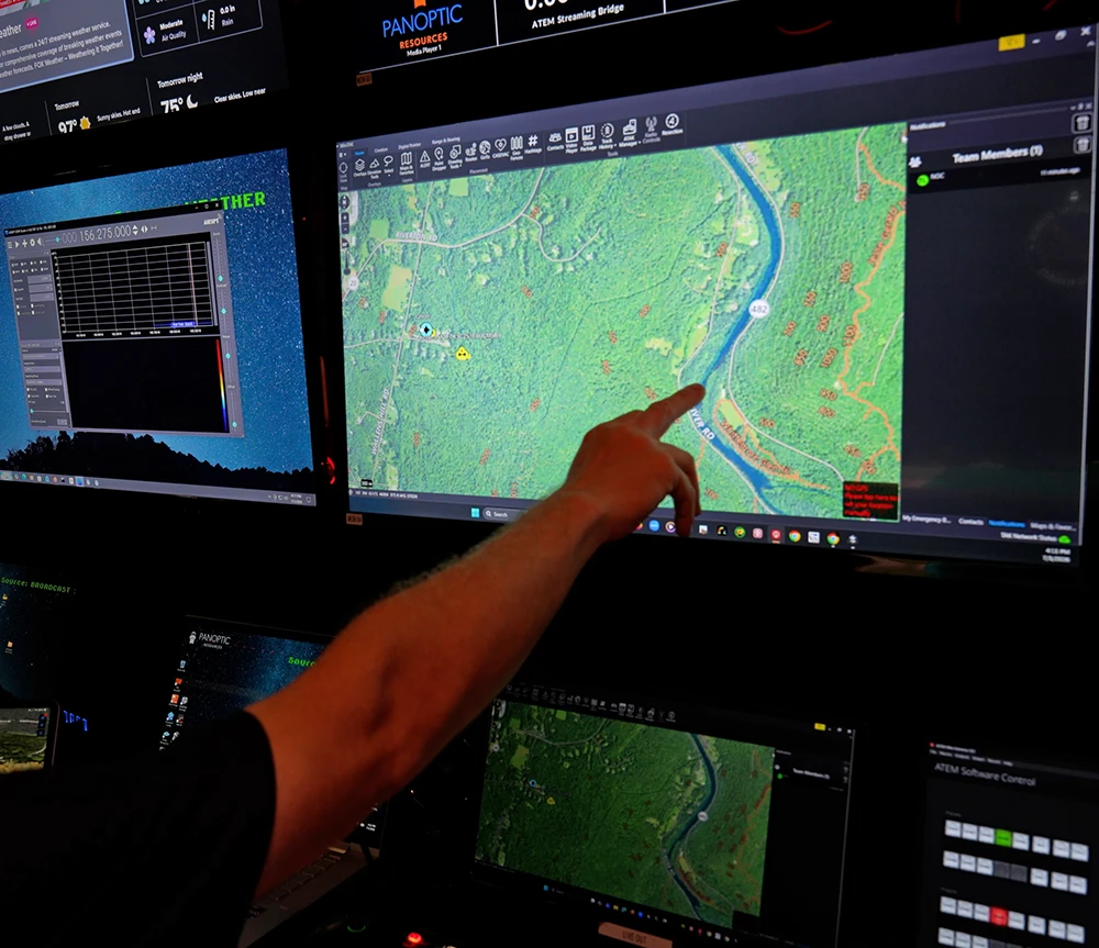 Counter-UAS drone detection operations